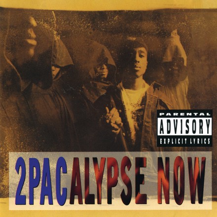 Official cover artwork for 2Pacalypse Now by 2Pac