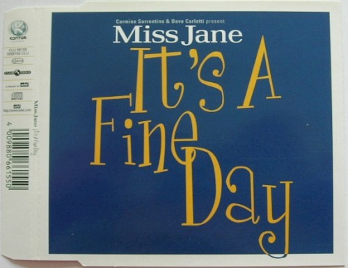 Official cover artwork for It's a Fine Day by Miss Jane