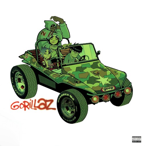Official cover artwork for Gorillaz by Gorillaz