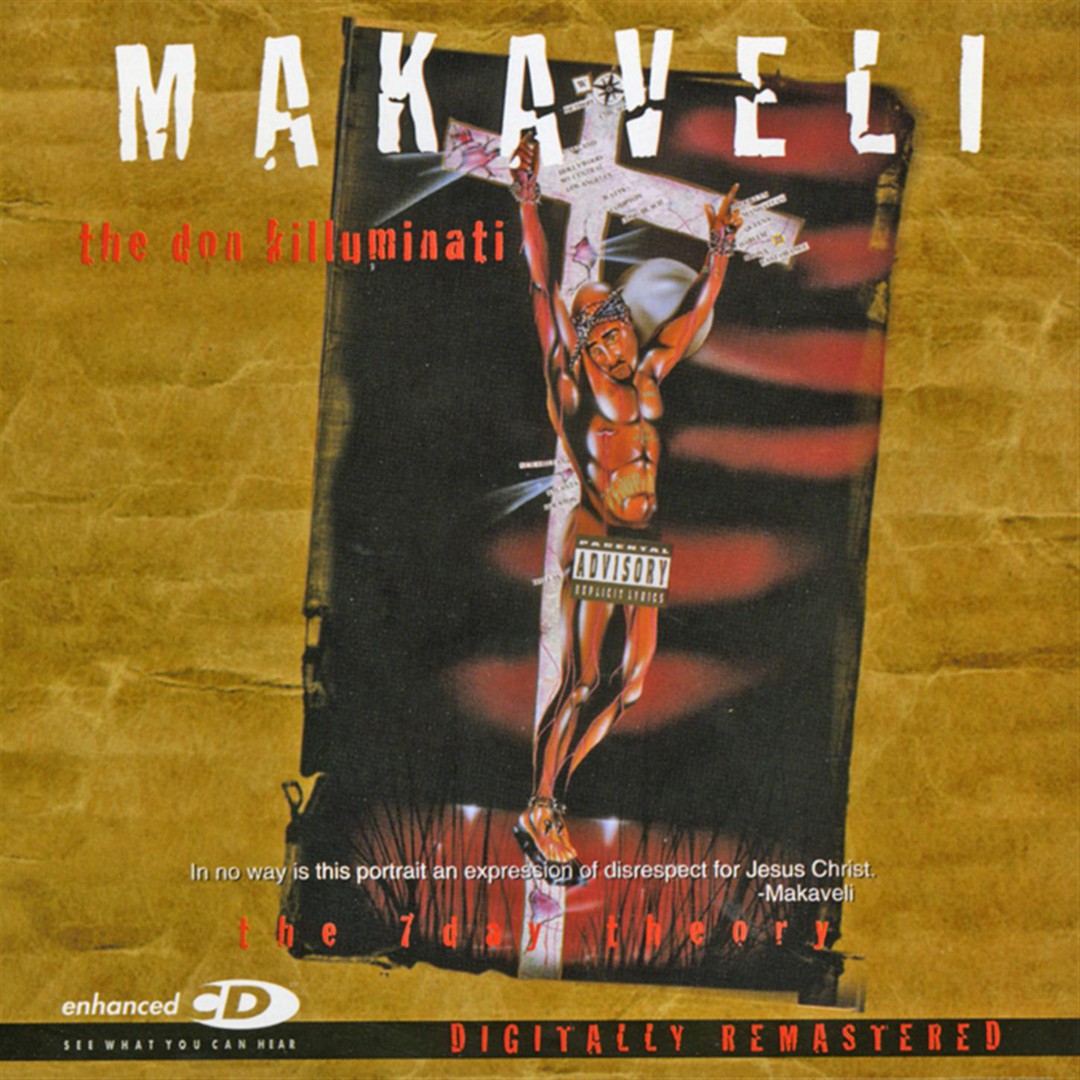 Official cover artwork for The Don Killuminati: The 7 Day Theory by Makaveli