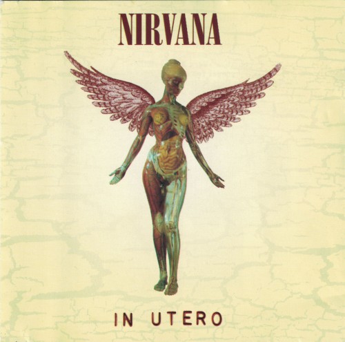 Official cover artwork for In Utero by Nirvana