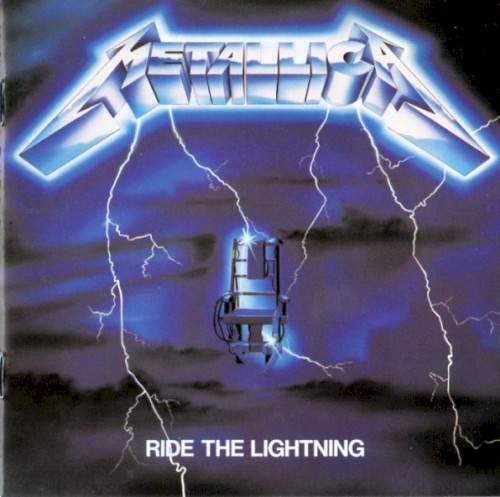 Official cover artwork for Ride the Lightning by Metallica