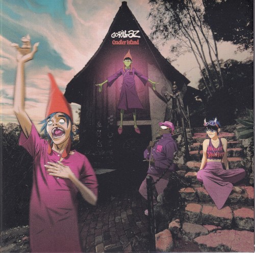 Official cover artwork for Cracker Island by Gorillaz