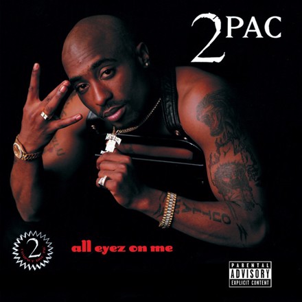 Official cover artwork for All Eyez on Me by 2Pac